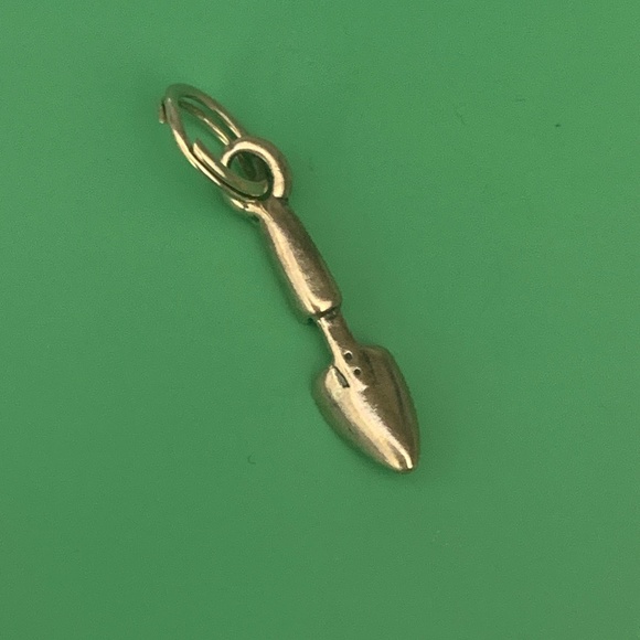 .925 Garden Hand Shovel Sterling Silver Jewelry Charm #garden tools - Picture 3 of 4